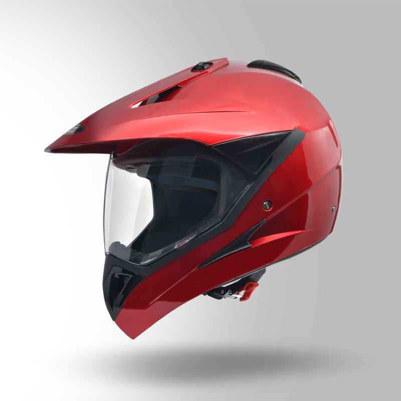 MOTOCROSS PLAIN CHERRY RED