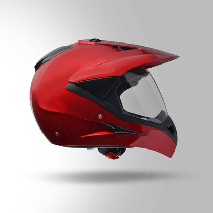 MOTOCROSS PLAIN CHERRY RED