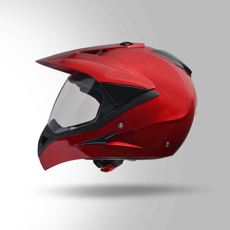 MOTOCROSS PLAIN CHERRY RED