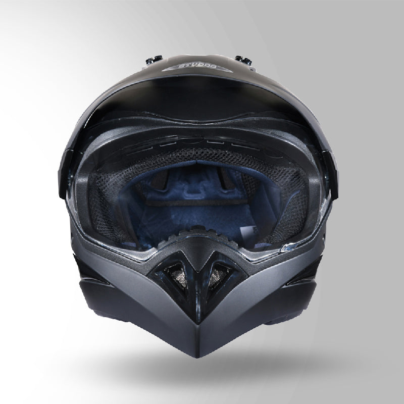 MOTOCROSS PLAIN MATT BLACK