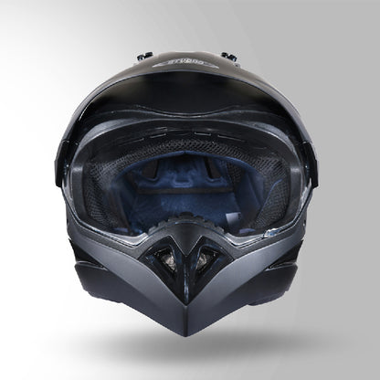 MOTOCROSS PLAIN MATT BLACK