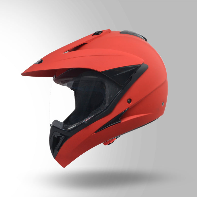 MOTOCROSS PLAIN MATT RED
