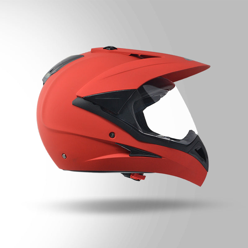 MOTOCROSS PLAIN MATT RED