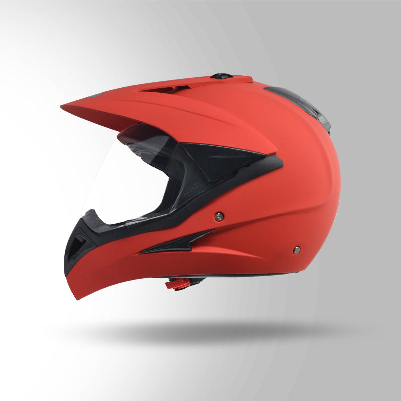 MOTOCROSS PLAIN MATT RED