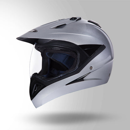 MOTOCROSS PLAIN SILVER GREY