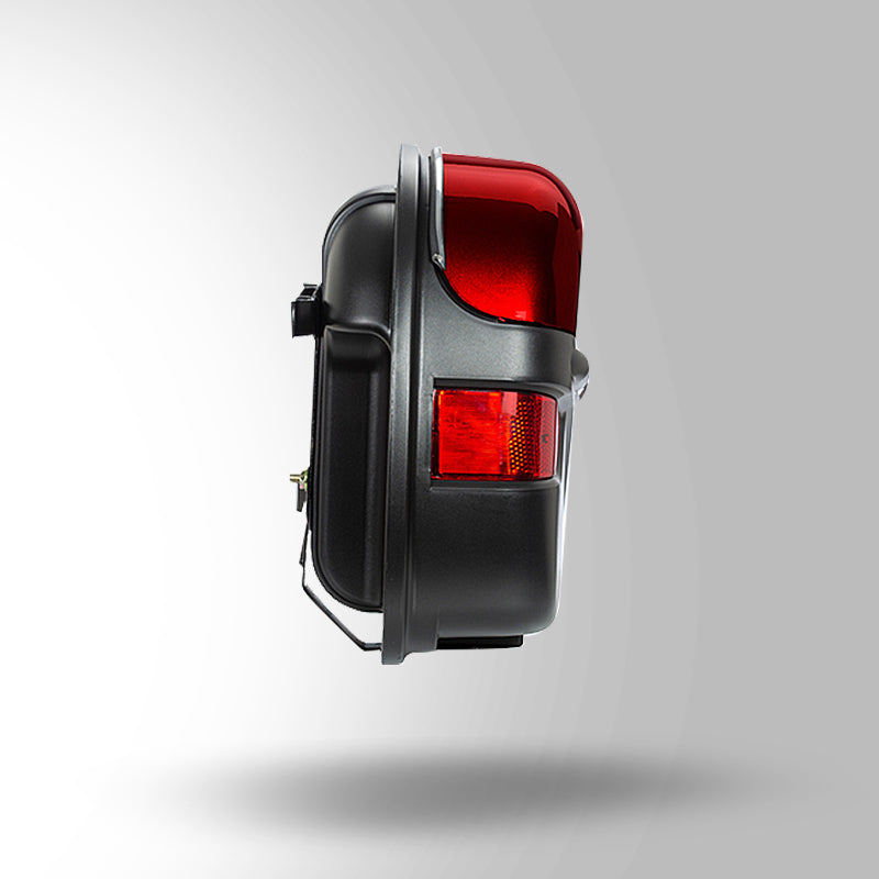 CRUISER BOX WITH MAIN FRAME WINE RED