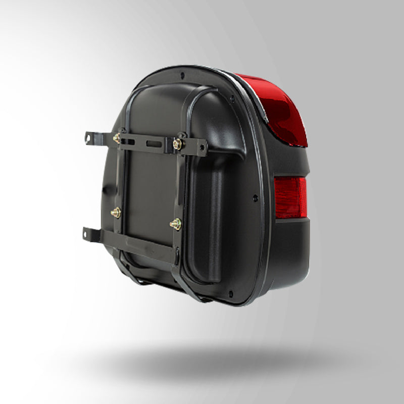 CRUISER BOX WITH MAIN FRAME WINE RED