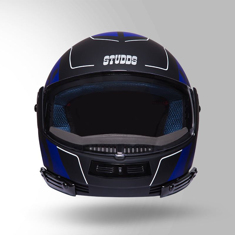 NINJA D3 DECOR MATT BLACK & BLUE