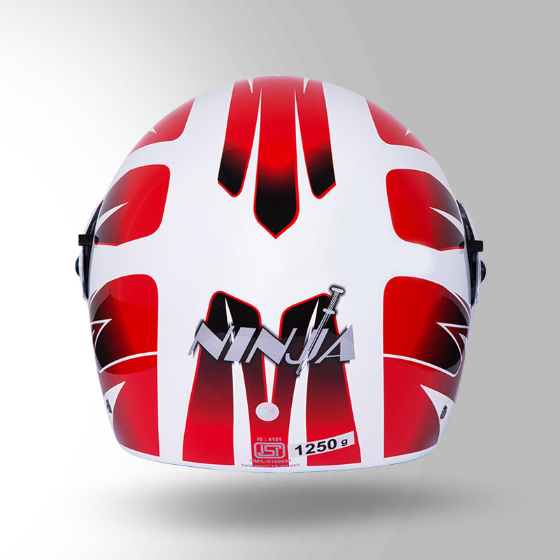 NINJA D4 DECOR WHITE & RED