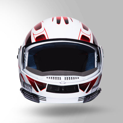 NINJA D4 DECOR WHITE & RED
