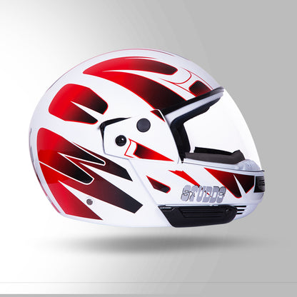 NINJA D4 DECOR WHITE & RED