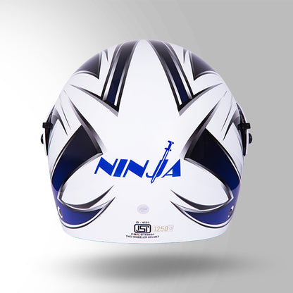 NINJA D5 DECOR WHITE & BLUE