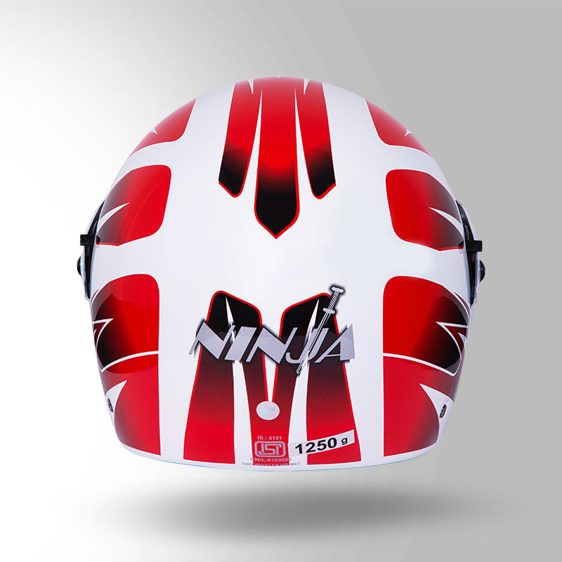NINJA D5 DECOR WHITE & RED