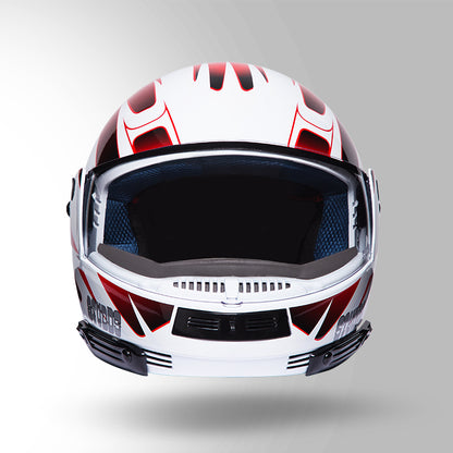 NINJA D5 DECOR WHITE & RED