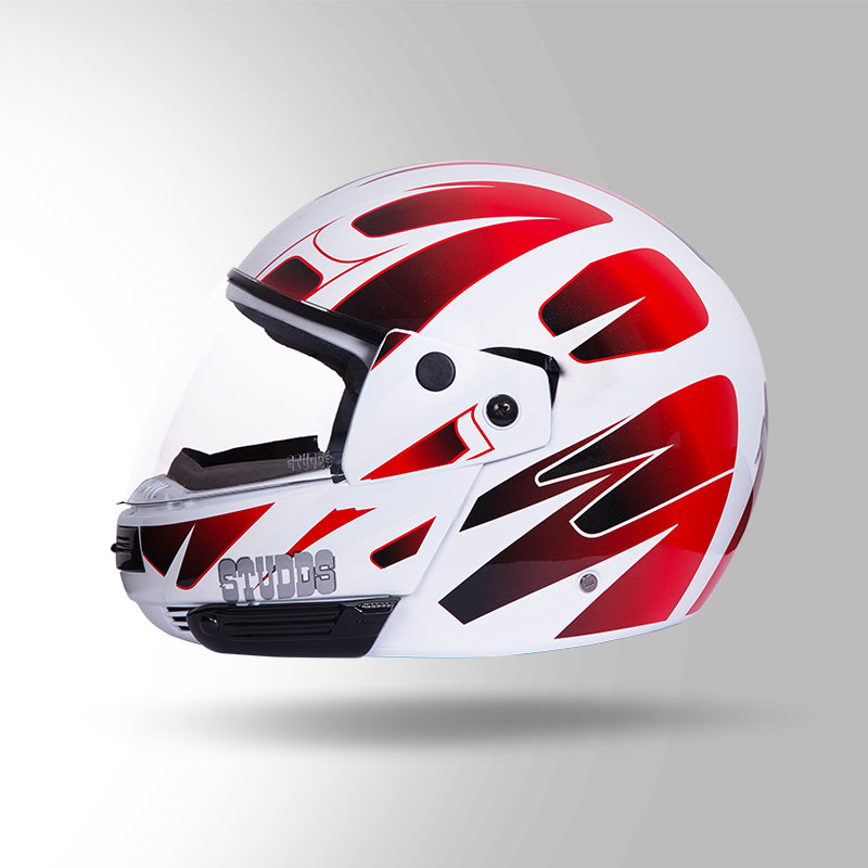 NINJA D5 DECOR WHITE & RED