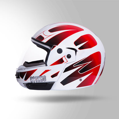 NINJA D5 DECOR WHITE & RED