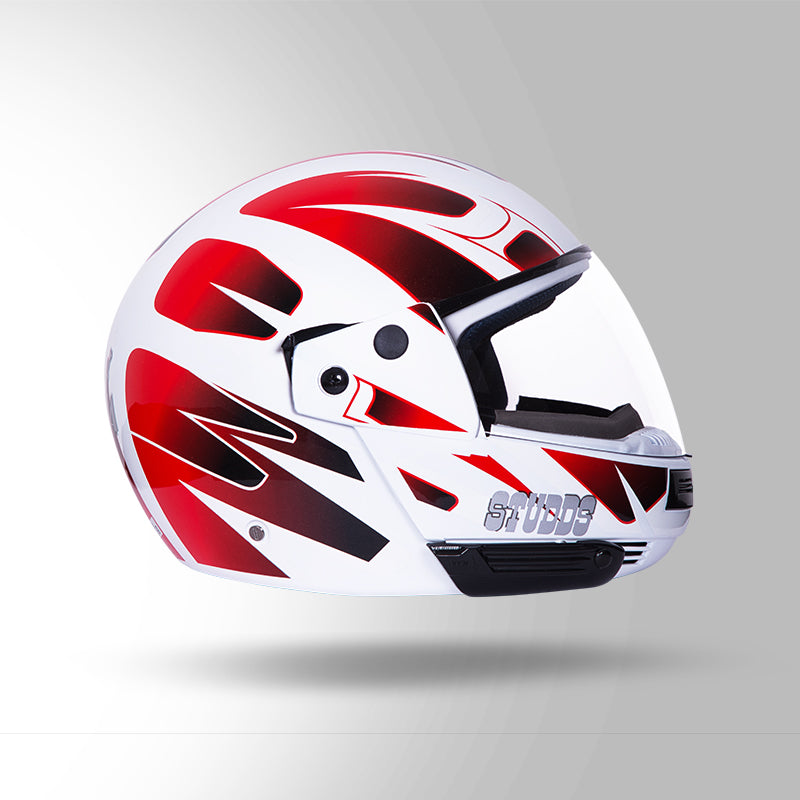 NINJA D5 DECOR WHITE & RED