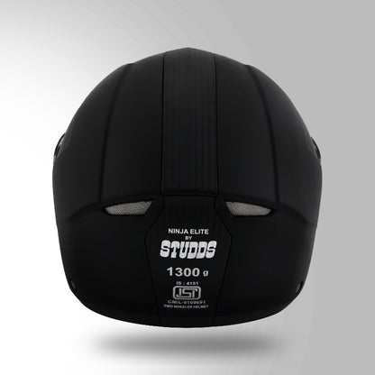 NINJA ELITE BLACK WITH CARBON STRIP