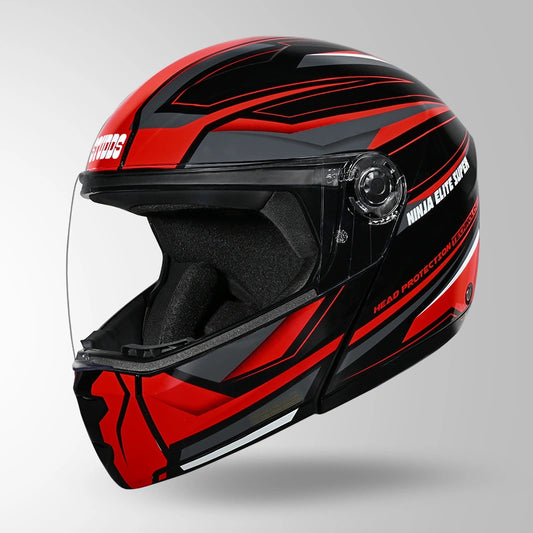 NINJA ELITE SUPER D2 STROXX DECOR BLACK & RED