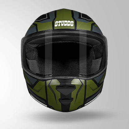 NINJA ELITE SUPER D2 STROXX DECOR MATT BLACK & GREEN