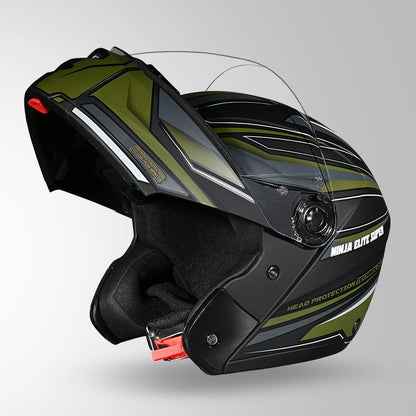 NINJA ELITE SUPER D2 STROXX DECOR MATT BLACK & GREEN
