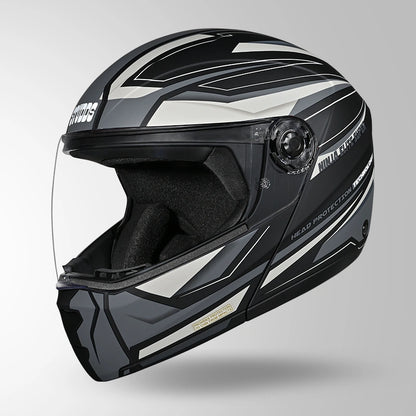 NINJA ELITE SUPER D2 STROXX DECOR MATT BLACK & GREY