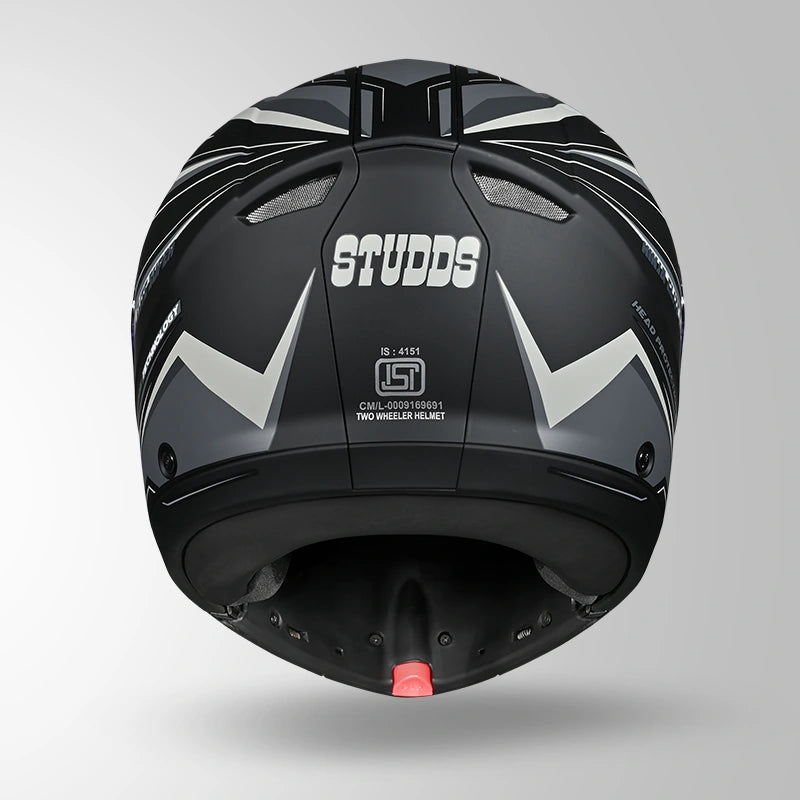 NINJA ELITE SUPER D2 STROXX DECOR MATT BLACK & GREY