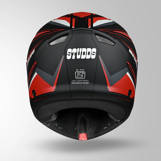NINJA ELITE SUPER D2 STROXX DECOR MATT BLACK & RED