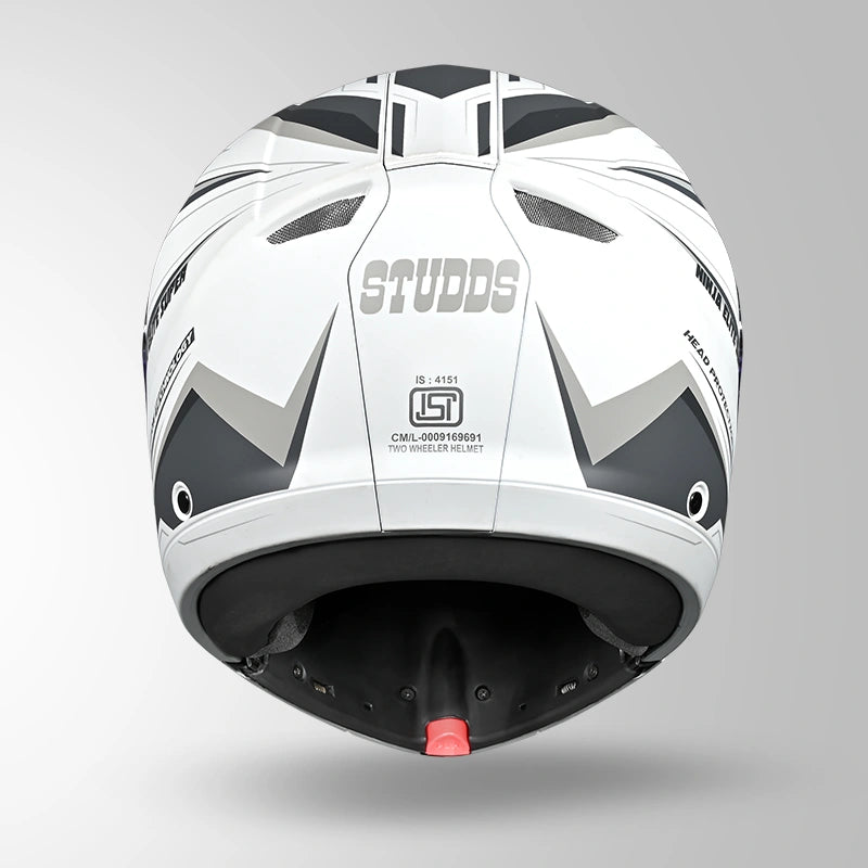 NINJA ELITE SUPER D2 STROXX DECOR MATT WHITE & GREY