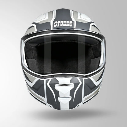 NINJA ELITE SUPER D2 STROXX DECOR MATT WHITE & GREY