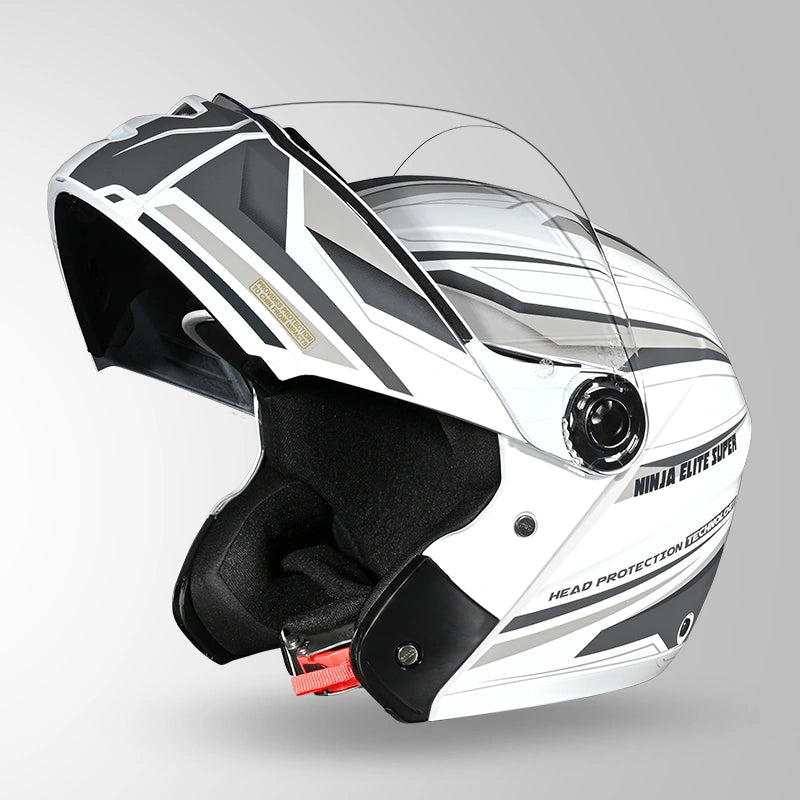 NINJA ELITE SUPER D2 STROXX DECOR MATT WHITE & GREY