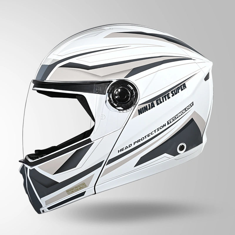 NINJA ELITE SUPER D2 STROXX DECOR WHITE & GREY
