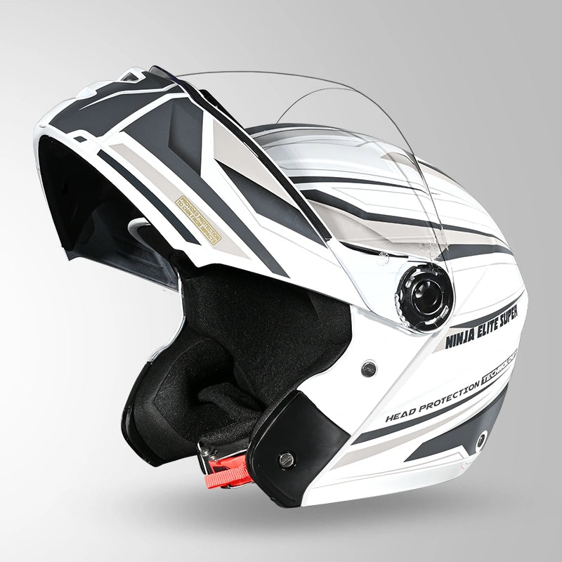 NINJA ELITE SUPER D2 STROXX DECOR WHITE & GREY