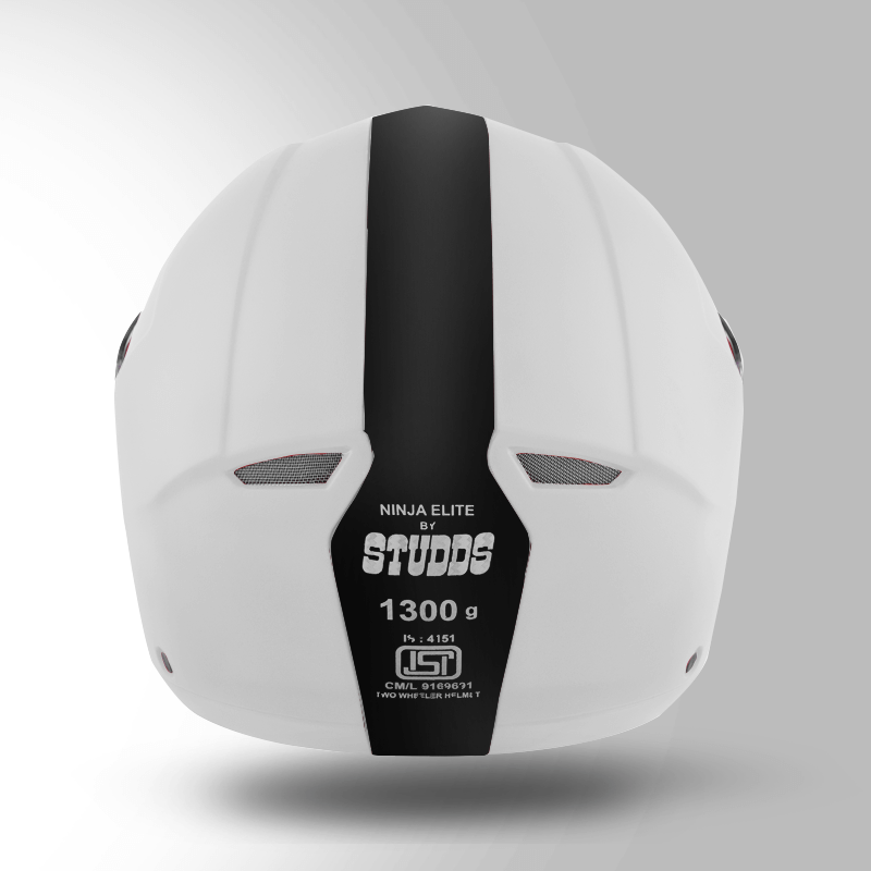 NINJA ELITE WHITE WITH PLAIN STRIP