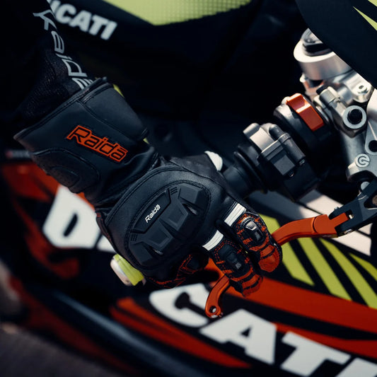 Raida AeroPrix Motorcycle Gloves | Red