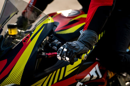 Raida AeroPrix Motorcycle Gloves | White