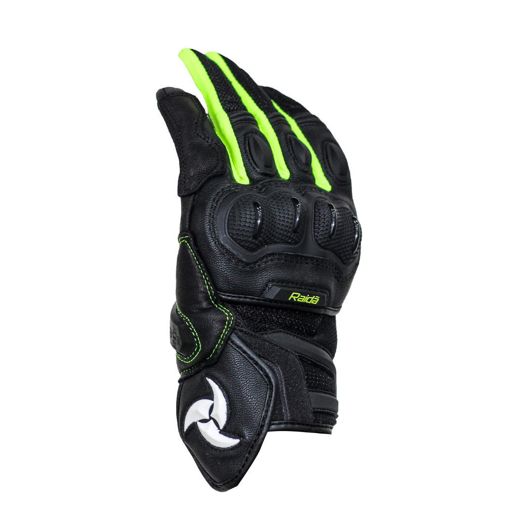 Raida AirWave Motorcycle Gloves | Hi-Viz