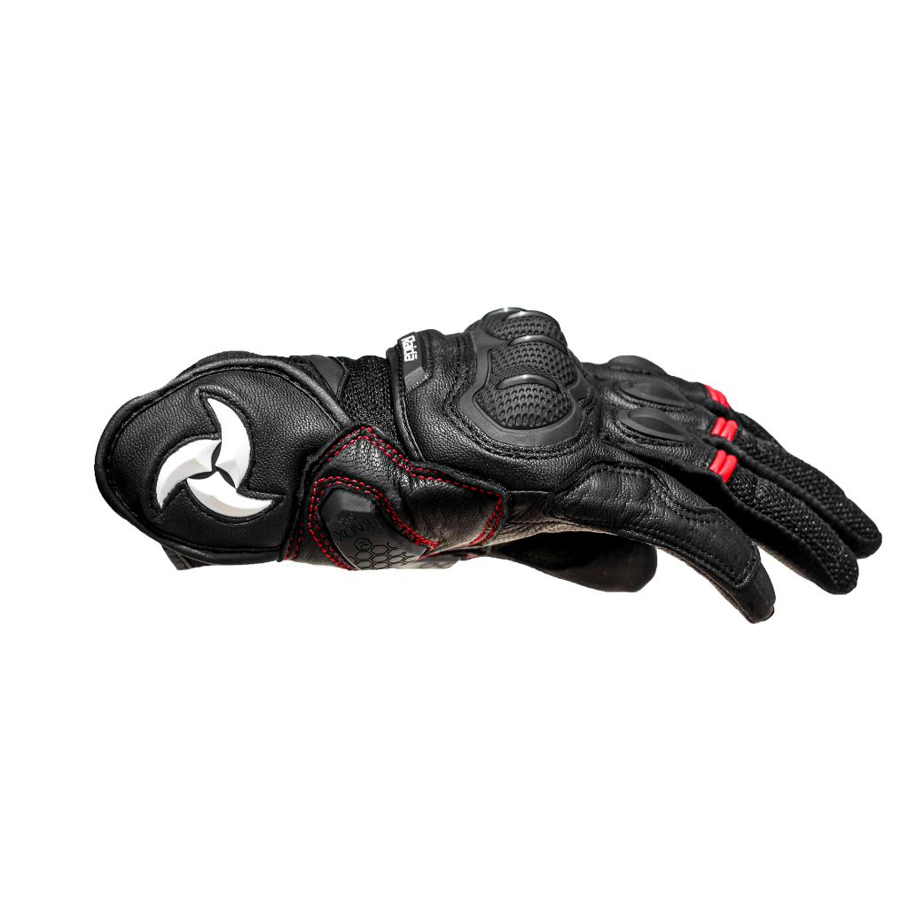 Raida AirWave Motorcycle Gloves | Red
