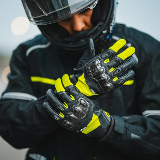 Raida Carbonite Gloves | Hiviz