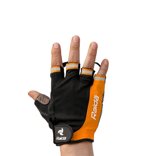 Raida Cycling Gloves | Orange