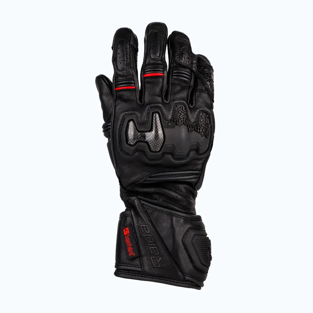 Raida Drift EVO Motorcycle Gloves | Red