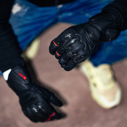 Raida Drift EVO Motorcycle Gloves | Red
