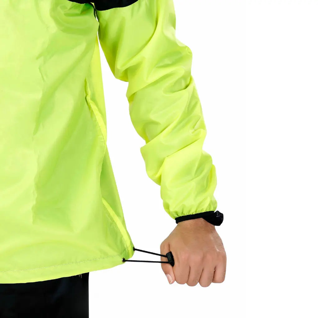 Raida Drymax 15K Rain Jacket | Hiviz-Black