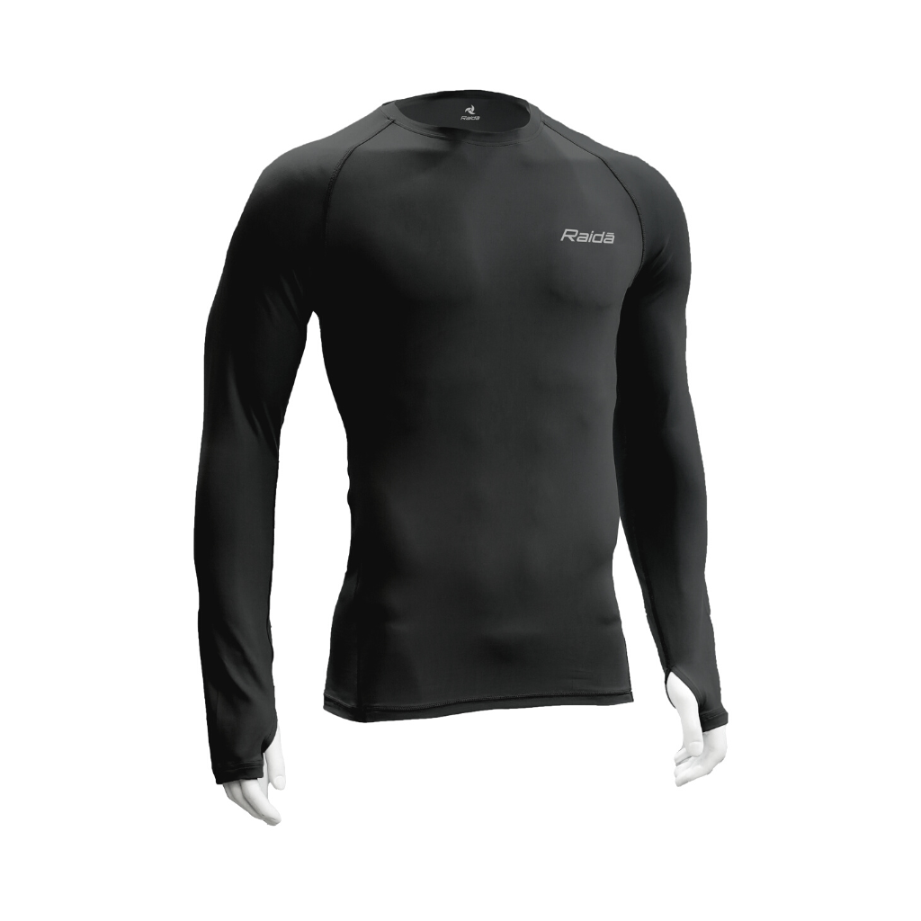 Raida High Performance Base Layer | Top | Black