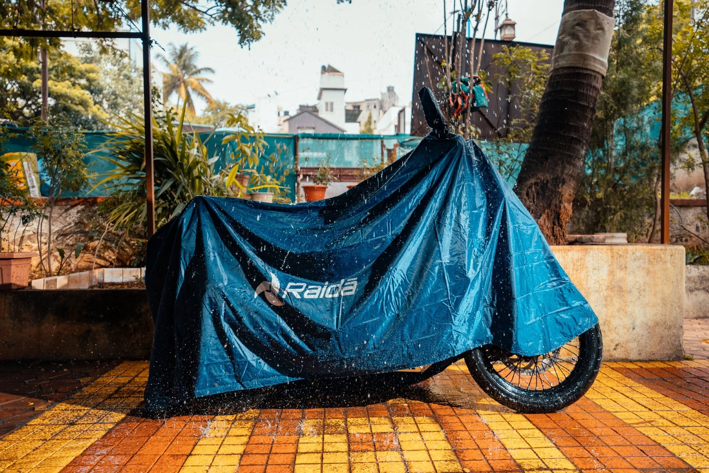 Raida RainPro Waterproof Bike Cover | Navy Blue