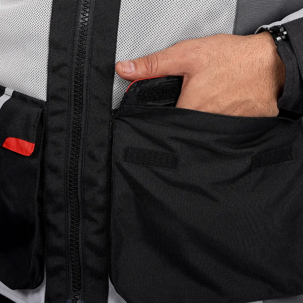 Raida Rover 2 Jacket | Grey-Red