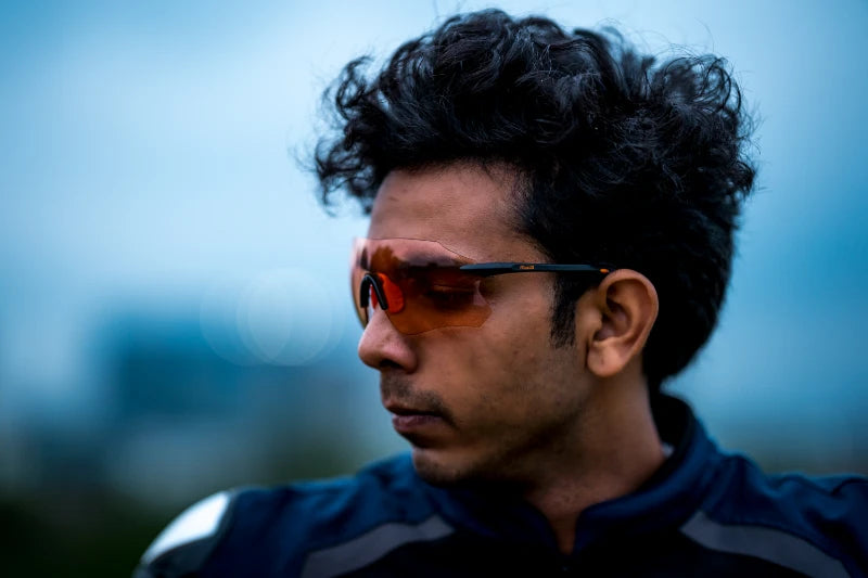 Raida S100 Sunglasses | Solid Orange