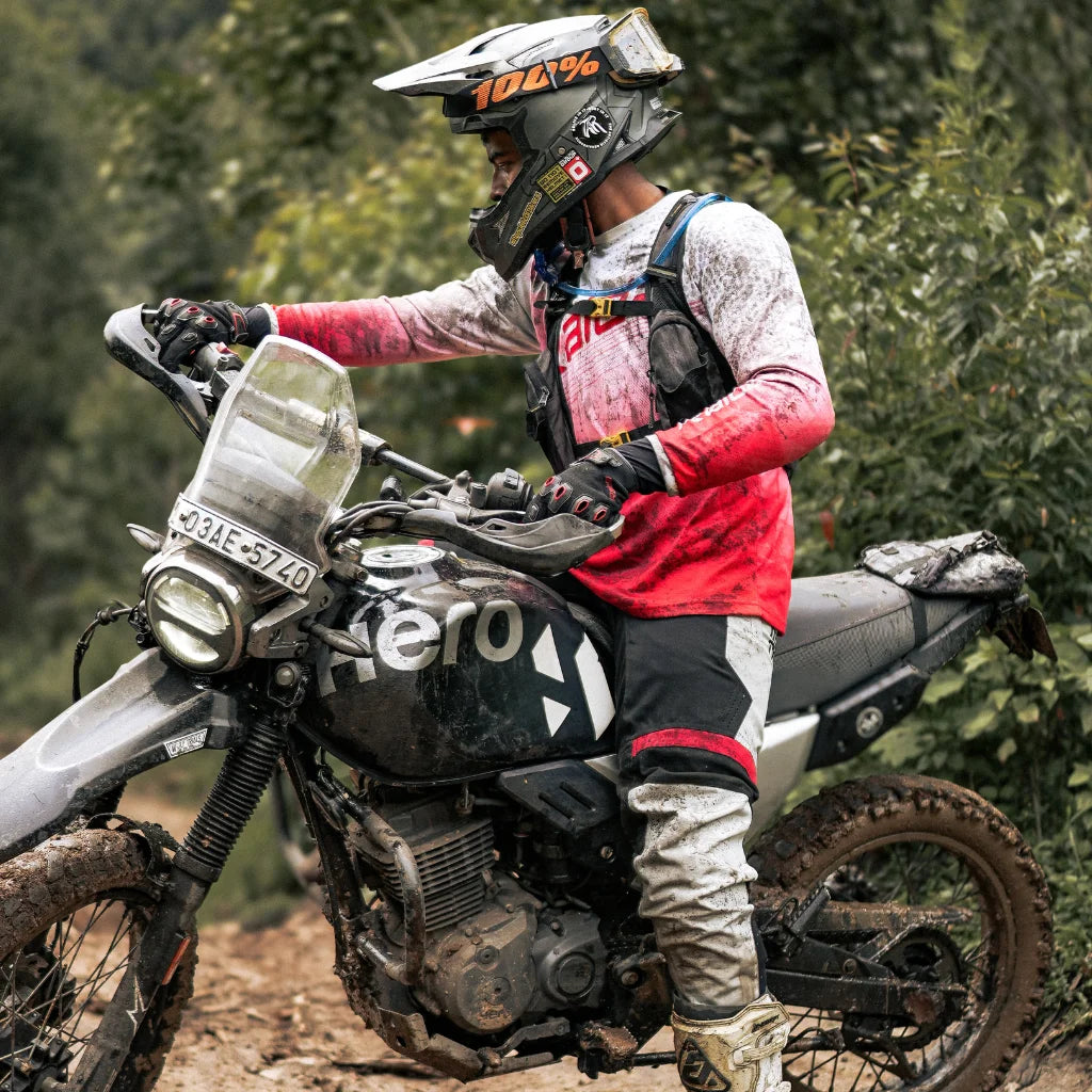 Raida Trailcraft MX Jersey | Red