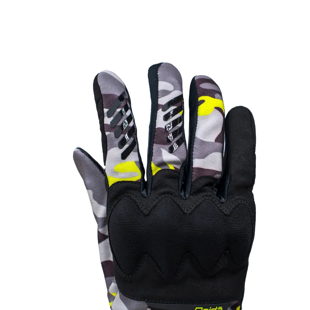 Raida Trailcraft Off-Road Gloves | Camo-Hiviz