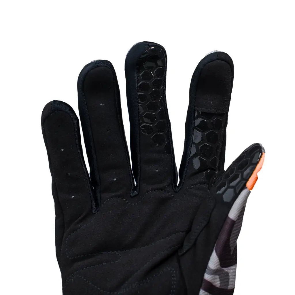 Raida Trailcraft Off-Road Gloves | Camo-Orange